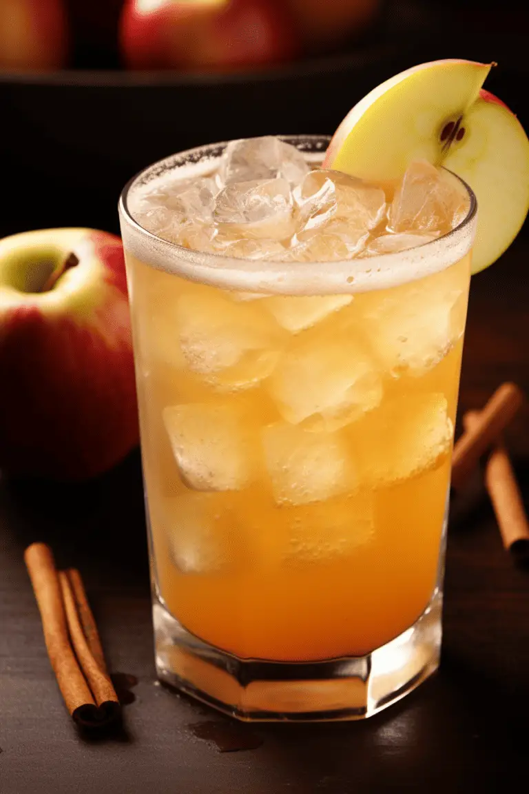 Spiced Apple Fizz An AI Cocktail NFT Art with Lauren McDonagh