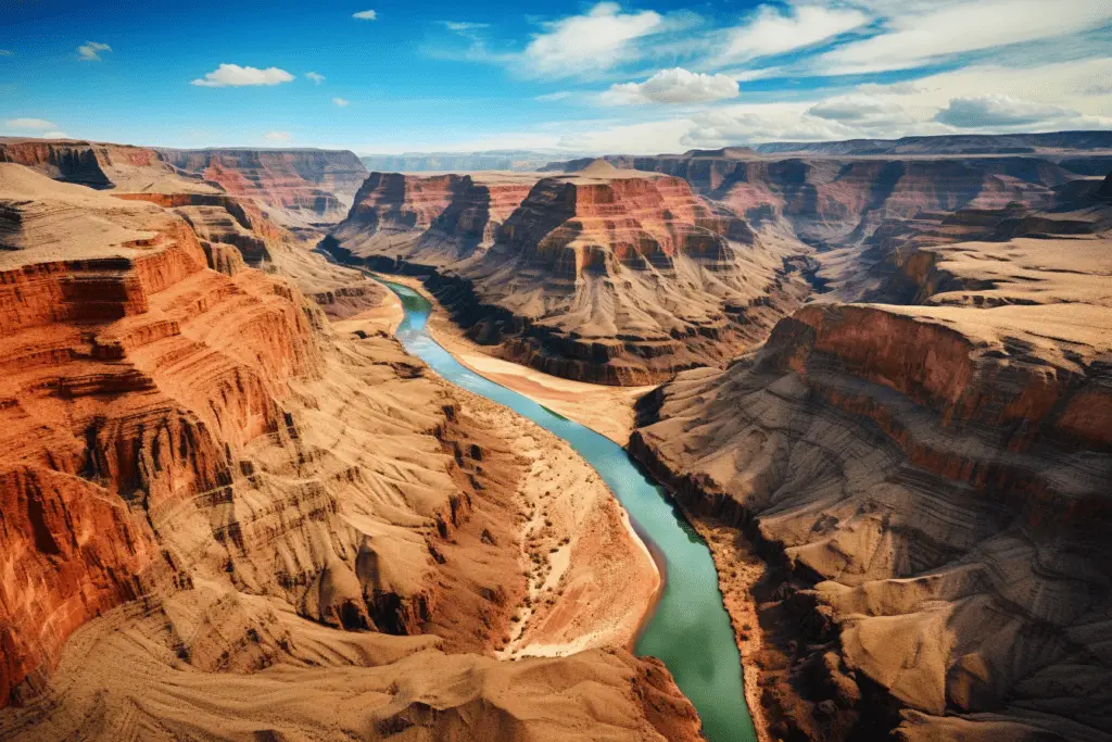 Prompt: Drone photography of the grand canyon --ar 3:2