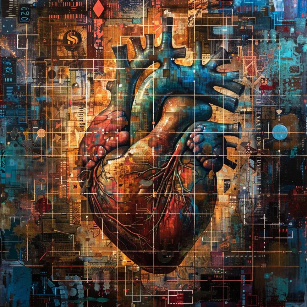 The $BLOCK, a digital heart, Where the pulse of the new start, In the art, Of the smart.

